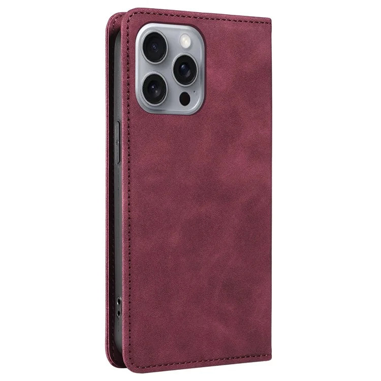 BETOPNICE 003 For iPhone 16 Pro Max Case Wallet Leather Phone Cover Magnetic Closing