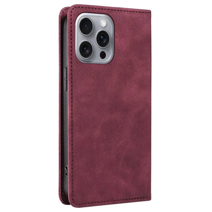 BETOPNICE 003 For iPhone 16 Pro Max Case Wallet Leather Phone Cover Magnetic Closing