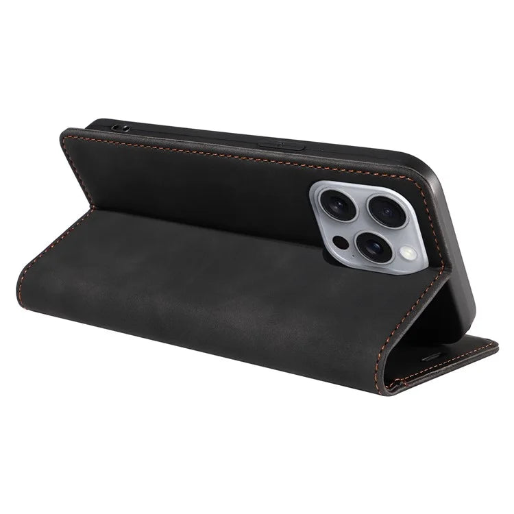 BETOPNICE 003 For iPhone 16 Pro Max Case Wallet Leather Phone Cover Magnetic Closing