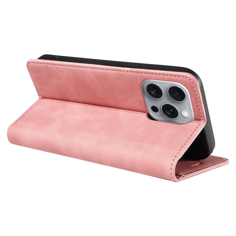 BETOPNICE 003 For iPhone 16 Pro Max Case Wallet Leather Phone Cover Magnetic Closing