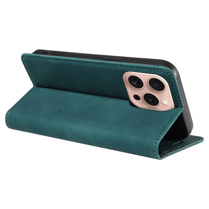 BETOPNICE 003 For iPhone 16 Pro Case Wallet Strong Magnetic Leather Phone Cover