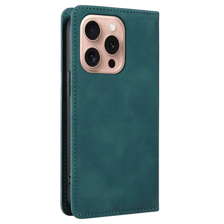 BETOPNICE 003 For iPhone 16 Pro Case Wallet Strong Magnetic Leather Phone Cover
