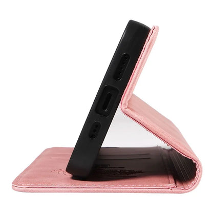 BETOPNICE 003 For iPhone 16 Pro Case Wallet Strong Magnetic Leather Phone Cover
