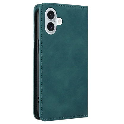 BETOPNICE 003 For iPhone 16 Plus Case RFID Blocking PU Leather Phone Cover