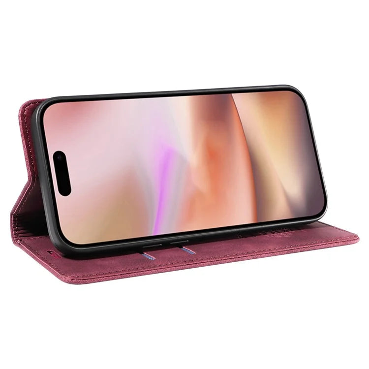 BETOPNICE 003 For iPhone 16 Plus Case RFID Blocking PU Leather Phone Cover