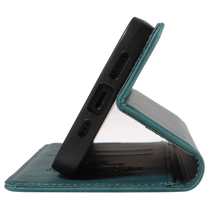 BETOPNICE 003 For iPhone 16 Leather Case Wallet Stand Protective Phone Cover