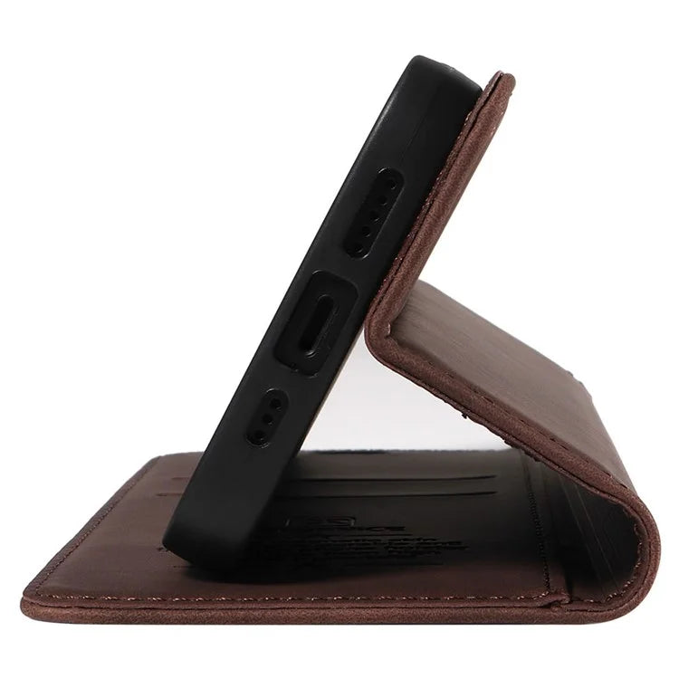 BETOPNICE 003 For iPhone 16 Leather Case Wallet Stand Protective Phone Cover
