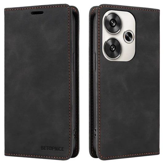 BETOPNICE 003 For Xiaomi Redmi Turbo 3 5G / Poco F6 5G Case RFID Blocking Leather Phone Cover