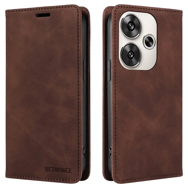 BETOPNICE 003 For Xiaomi Redmi Turbo 3 5G / Poco F6 5G Case RFID Blocking Leather Phone Cover