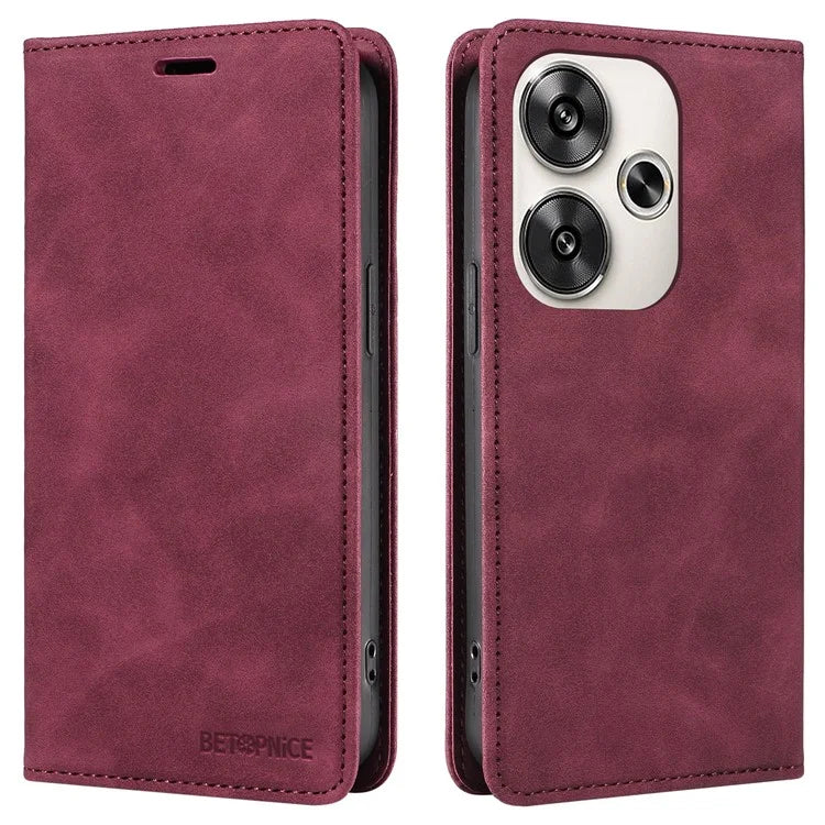 BETOPNICE 003 For Xiaomi Redmi Turbo 3 5G / Poco F6 5G Case RFID Blocking Leather Phone Cover