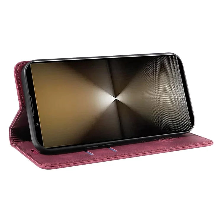 BETOPNICE 003 For Sony Xperia 1 VI Case RFID Blocking Leather Phone Cover Strong Magnetic