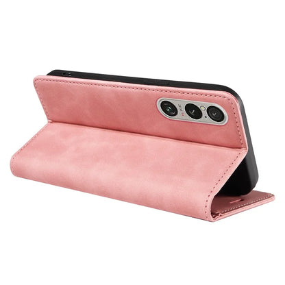 BETOPNICE 003 For Sony Xperia 1 VI Case RFID Blocking Leather Phone Cover Strong Magnetic