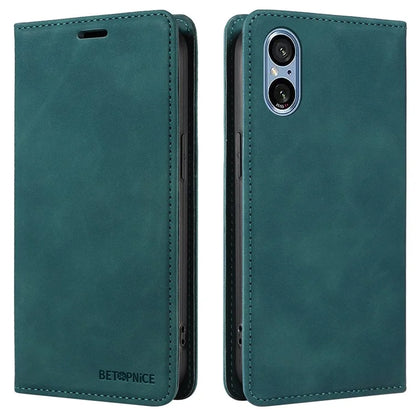 BETOPNICE 003 For Sony Xperia 5 V Case RFID Blocking Leather Phone Cover