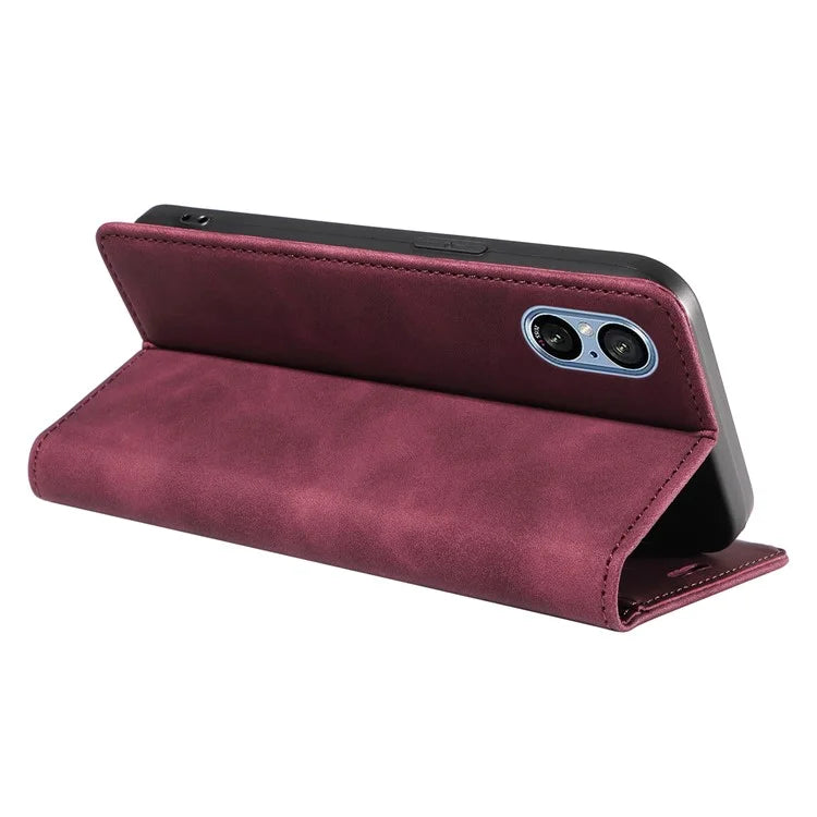 BETOPNICE 003 For Sony Xperia 5 V Case RFID Blocking Leather Phone Cover