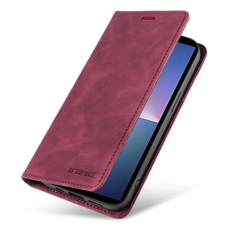 BETOPNICE 003 For Sony Xperia 5 V Case RFID Blocking Leather Phone Cover