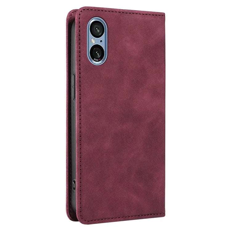 BETOPNICE 003 For Sony Xperia 5 V Case RFID Blocking Leather Phone Cover