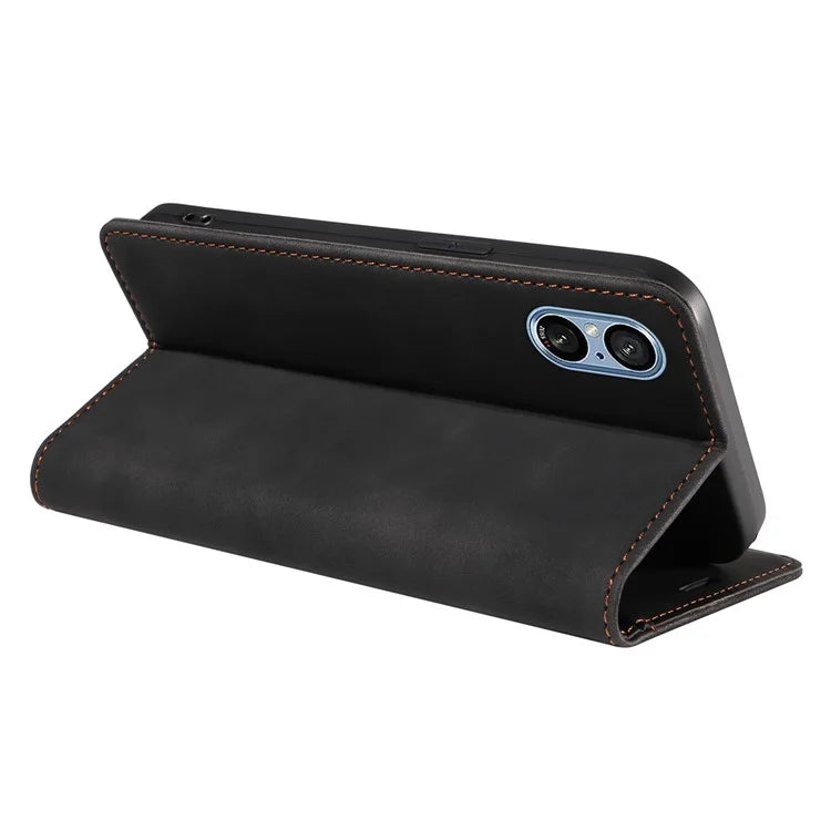 BETOPNICE 003 For Sony Xperia 5 V Case RFID Blocking Leather Phone Cover