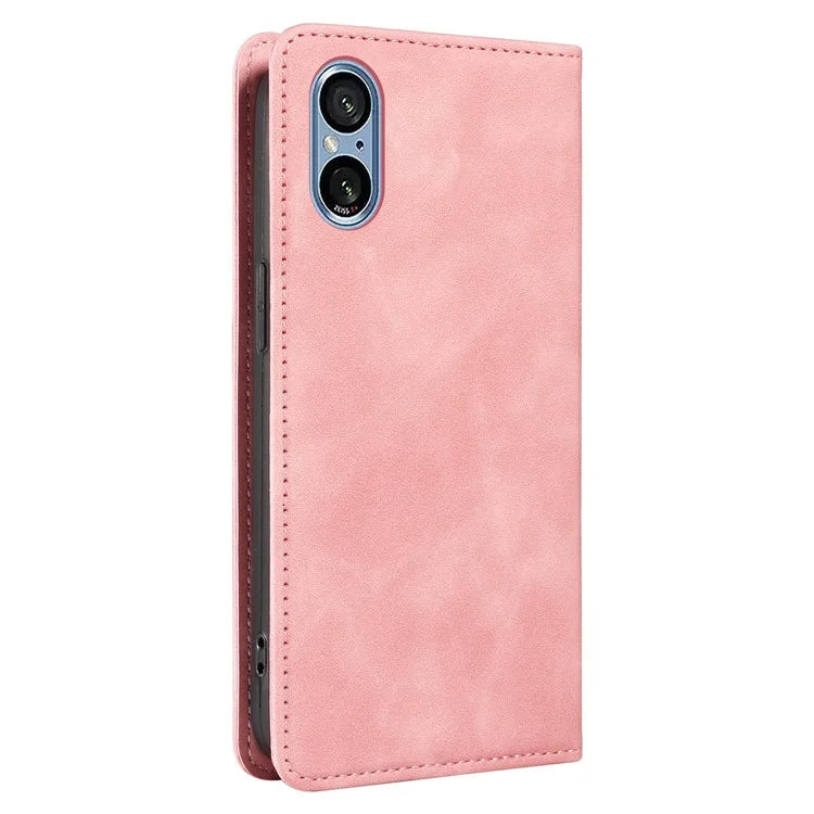 BETOPNICE 003 For Sony Xperia 5 V Case RFID Blocking Leather Phone Cover