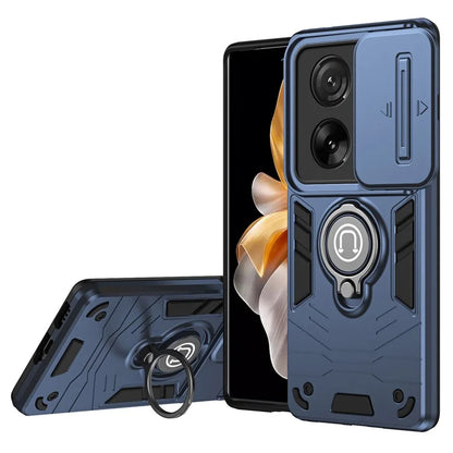 For Xiaomi 13T / 13T Pro Case PC+TPU Kickstand Phone Cover Magnetic Car Mount