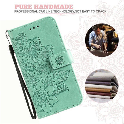 For Xiaomi Redmi Turbo 3 5G / Poco F6 5G Case PU Leather Phone Cover Flower Pattern