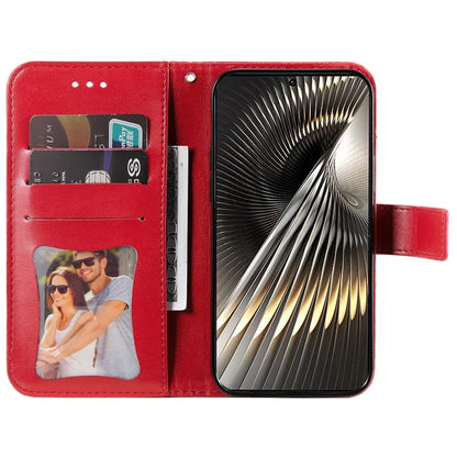 For Xiaomi Redmi Turbo 3 5G / Poco F6 5G Case PU Leather Phone Cover Flower Pattern