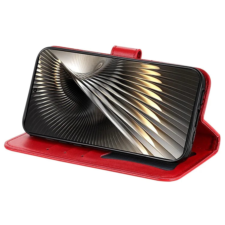 For Xiaomi Redmi Turbo 3 5G / Poco F6 5G Case PU Leather Phone Cover Flower Pattern