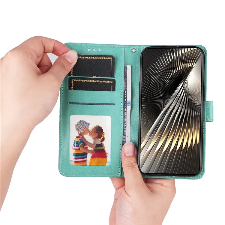 For Xiaomi Redmi Turbo 3 5G / Poco F6 5G Case Sunflower Leather Wallet Phone Folio Cover