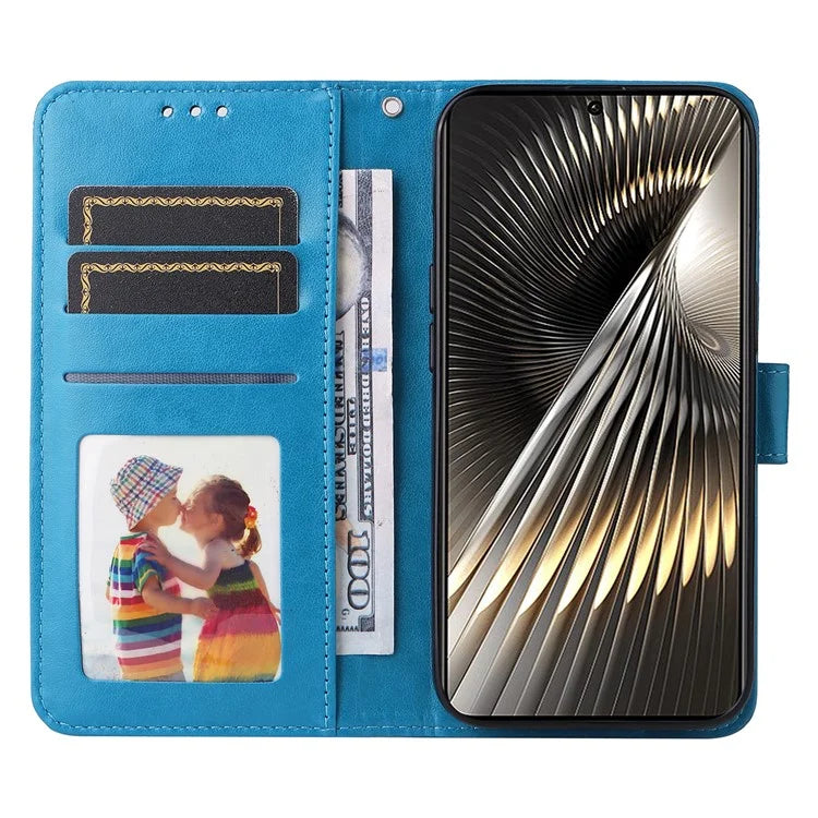 For Xiaomi Redmi Turbo 3 5G / Poco F6 5G Case Sunflower Leather Wallet Phone Folio Cover