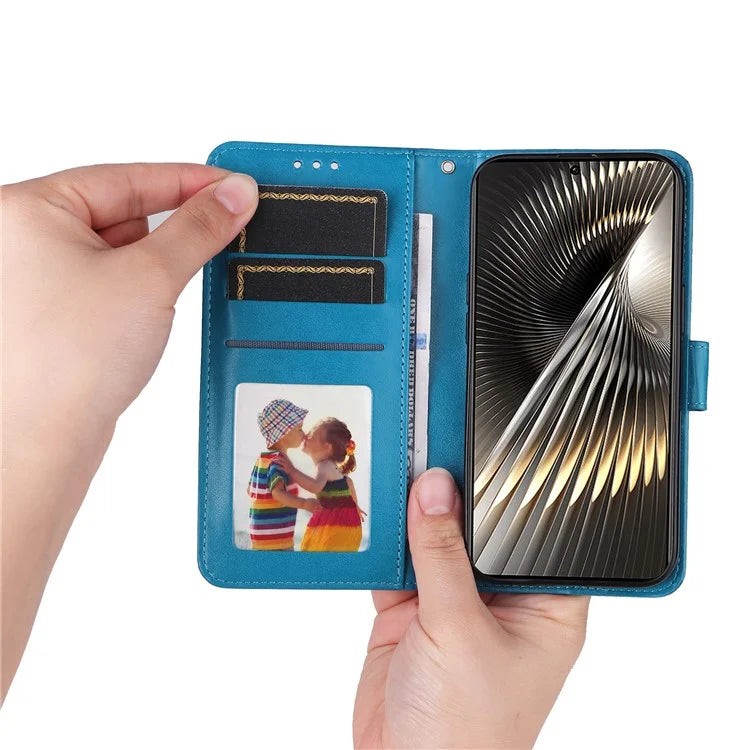 For Xiaomi Redmi Turbo 3 5G / Poco F6 5G Case Sunflower Leather Wallet Phone Folio Cover