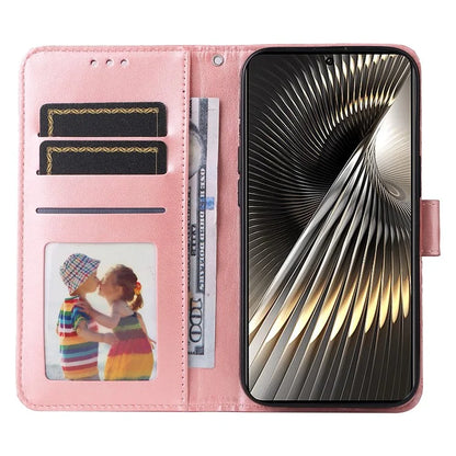 For Xiaomi Redmi Turbo 3 5G / Poco F6 5G Case Sunflower Leather Wallet Phone Folio Cover