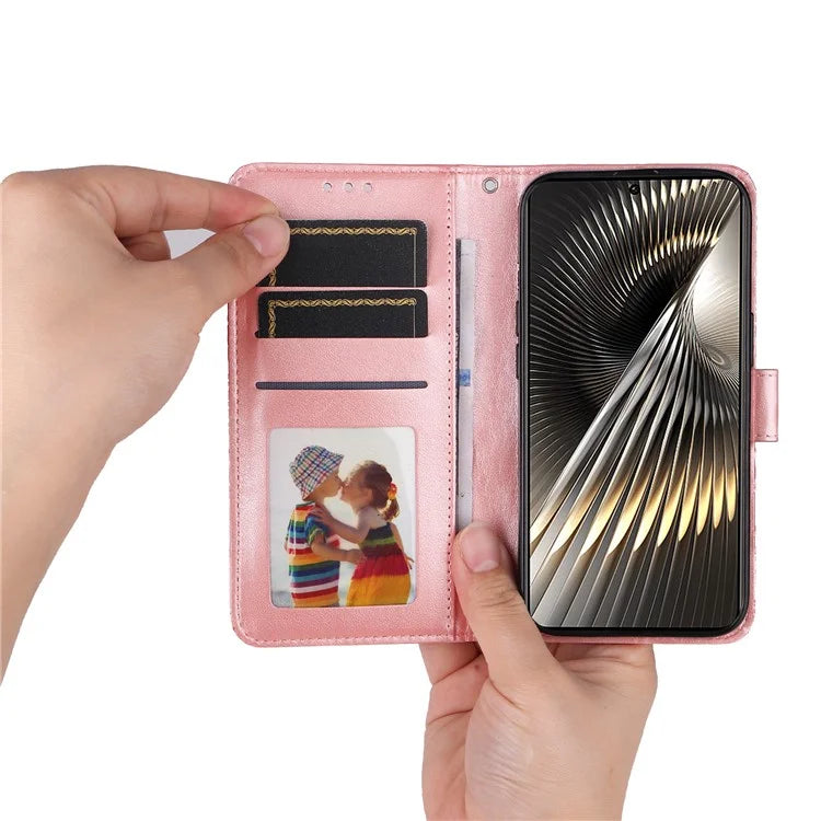 For Xiaomi Redmi Turbo 3 5G / Poco F6 5G Case Sunflower Leather Wallet Phone Folio Cover