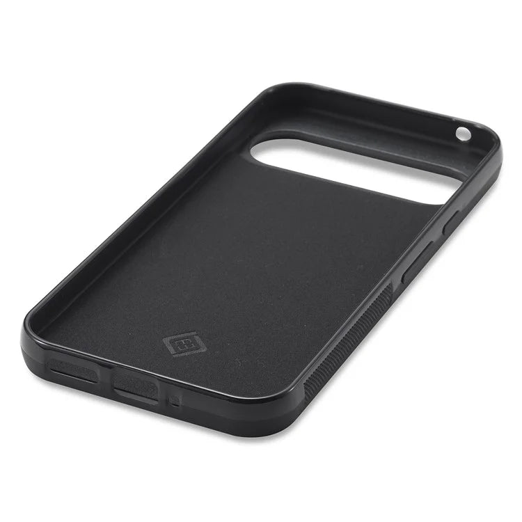 LC.IMEEKE For Google Pixel 9 Case Leather+TPU+EVA Phone Cover