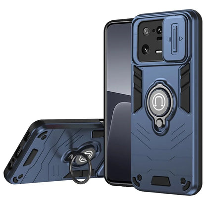 For Xiaomi 13 Pro 5G Case PC+TPU+Metal Kickstand Phone Cover