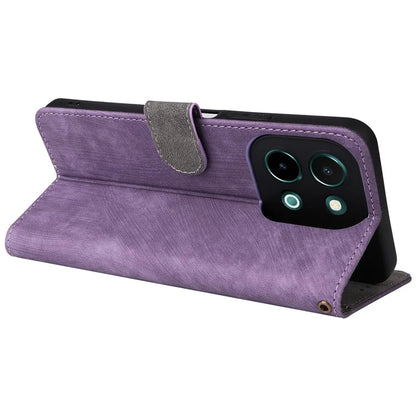 For vivo Y28 4G Case RFID Blocking Leather Phone Cover Horizontal Viewing Stand