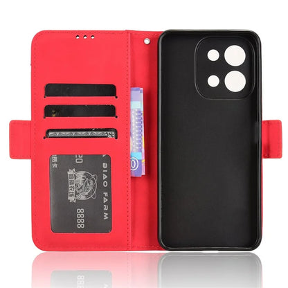 For vivo Y28 4G Leather Phone Cover Multiple Card Slots Folio Purse Shell