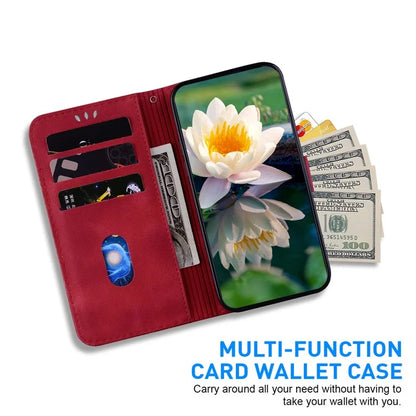 For Xiaomi Redmi Note 13 Pro+ 5G Case Leather Folio Book Stand Phone Cover Lotus Pattern