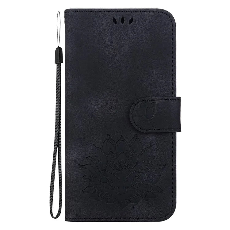 For Xiaomi Redmi Note 13 Pro+ 5G Case Leather Folio Book Stand Phone Cover Lotus Pattern