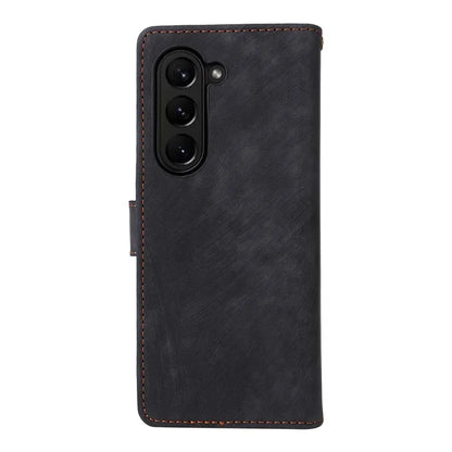 For Samsung Galaxy Z Fold6 5G Case RFID Blocking Leather Phone Cover Viewing Stand