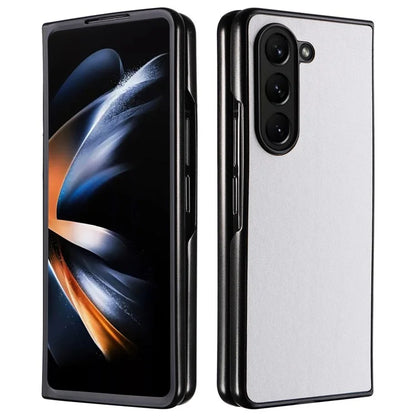 For Samsung Galaxy Z Fold6 5G Case PU Leather+PC Folding Phone Cover