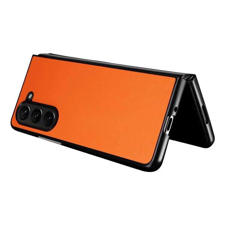 For Samsung Galaxy Z Fold6 5G Case PU Leather+PC Folding Phone Cover