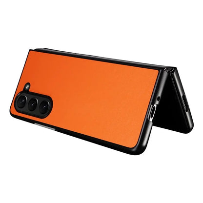 For Samsung Galaxy Z Fold6 5G Case PU Leather+PC Folding Phone Cover
