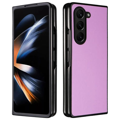 For Samsung Galaxy Z Fold6 5G Case PU Leather+PC Folding Phone Cover