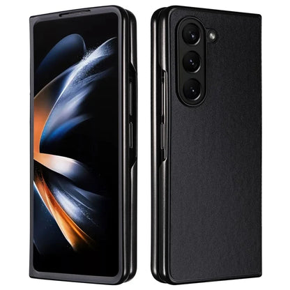 For Samsung Galaxy Z Fold6 5G Case PU Leather+PC Folding Phone Cover