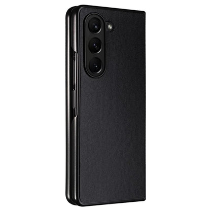For Samsung Galaxy Z Fold6 5G Case PU Leather+PC Folding Phone Cover