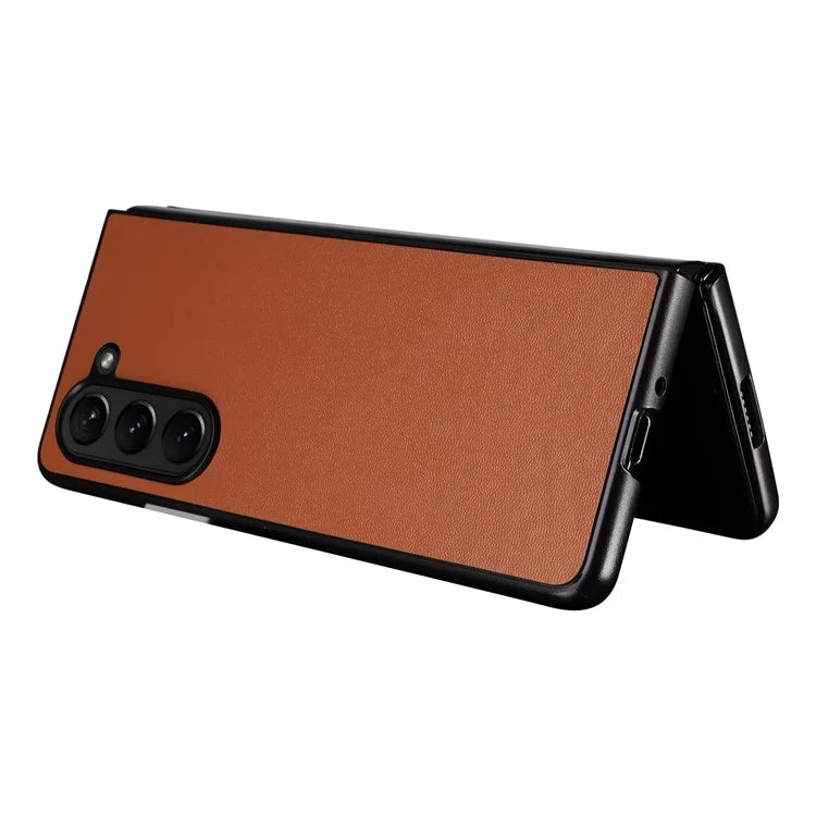 For Samsung Galaxy Z Fold6 5G Case PU Leather+PC Folding Phone Cover