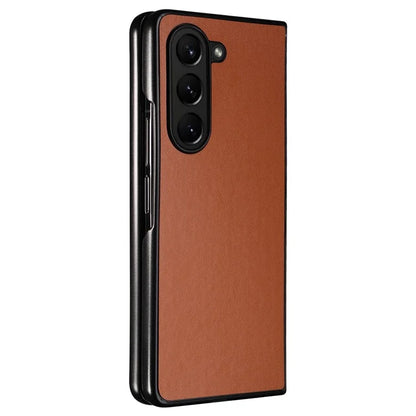 For Samsung Galaxy Z Fold6 5G Case PU Leather+PC Folding Phone Cover