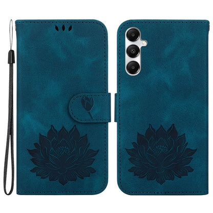 For Samsung Galaxy A05s 4G Case PU Leather Wallet Stand Lotus Phone Cover
