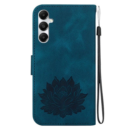 For Samsung Galaxy A05s 4G Case PU Leather Wallet Stand Lotus Phone Cover