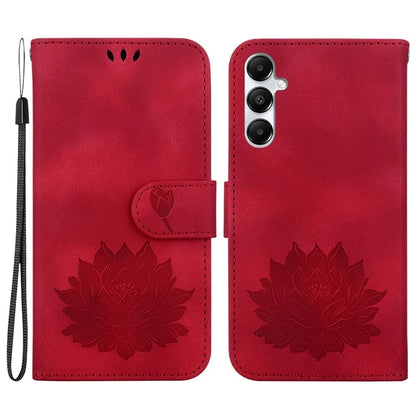For Samsung Galaxy A05s 4G Case PU Leather Wallet Stand Lotus Phone Cover
