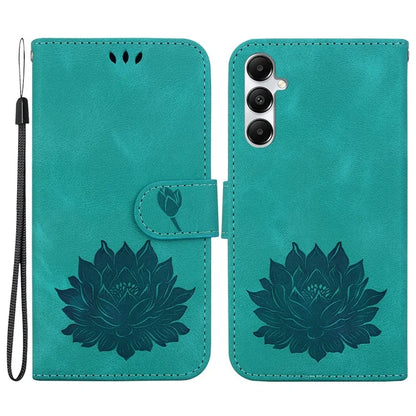 For Samsung Galaxy A05s 4G Case PU Leather Wallet Stand Lotus Phone Cover